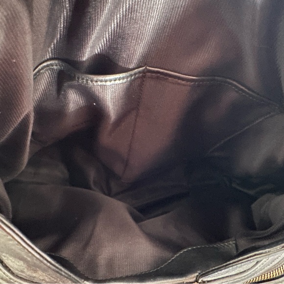 Coach Edie Studded Leather Shoulder Bag - Picture 11 of 12